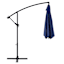 Navy Blue Offset Round Patio Umbrella, 10'