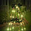 Homespun Harvest Solar Lit Pumpkin Stack Yardstake, 32"