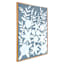 Framed Blue & White Canvas Wall Art, 31x41