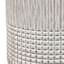 Grey Textured Round Outdoor Planter, Medium