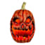 Grim Gardens Orange Rotting Jack-o'-Lantern Blow Mold, 14"