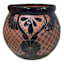 Hand Painted Cobalt Terra Outdoor Planter, Medium
