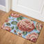 Multicolor Floral Hook Tufted Outdoor Accent Rug, 18x30
