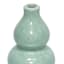 Green Ceramic Decorative Vase, 7.1"