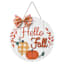 Homespun Harvest Fall Faux Wooden Wall Art, 14"