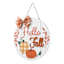 Homespun Harvest Fall Faux Wooden Wall Art, 14"