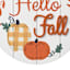 Homespun Harvest Fall Faux Wooden Wall Art, 14"