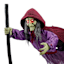 Spellbound Flying Witch Animatronic, 6'