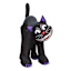 20ft Giant Head-Turning Cat Halloween Inflatable