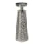 Punched Nickel Pillar Candle Holder, 12"