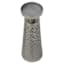 Punched Nickel Pillar Candle Holder, 12"