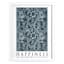 Glass Framed Happiness Print Wall Art, 13x17