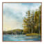 Framed Lake Canvas Wall Art, 31"