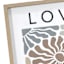 Glass Framed Love Print Wall Art, 16x20