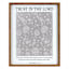 Glass Framed Trust In The Lord Print Wall Art, 16x20