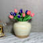 Ceramic Vase, 9"