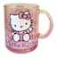 Hello Kitty Pink Gradient Glass Mug, 17.5oz