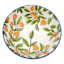 Blue Striped Pad Print Cereal Bowl