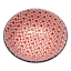 Blue & Red Pad Printed Bowl, 4.75"