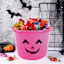 Pink Pumpkin Bucket