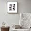 Crosby St. Glass Framed Lines Meet Curves Wall Art, 16"