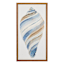 Honeybloom Framed Seashell Canvas Wall Art, 9x17