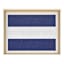 Honeybloom Glass Framed Nautical Flag Wall Art, 21x17