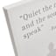 Quiet The Mind Canvas Wall Art, 12x16