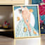 SCADpro Glass Framed Bliss Print Wall Art, 21x25
