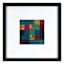 SCADpro Glass Framed Pixel Landscape Canvas Wall Art, 40x20