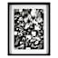 SCADpro Glass Framed Bouquet Print Wall Art, 17x21