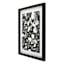 SCADpro Glass Framed Bouquet Print Wall Art, 17x21