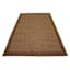 (E54) Light Brown Border Sisal Indoor & Outdoor Area Rug, 7x10