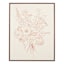 Framed Floral Canvas Wall Art, 22x28