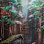 SCADpro Framed Cabin Canvas Wall Art, 25x37