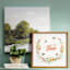 Glass Framed Let It Bee Print Wall Art, 19"