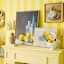 Providence Framed Lemon Canvas Wall Art, 32x24