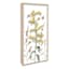 Glass Framed Floral Wall Art, 16x31