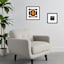 SCADpro Glass Framed Pixel Landscape Canvas Wall Art, 40x20
