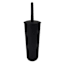 Bren Black Plastic Toilet Bowl Brush, 14"