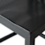 Azalea Wooden Counter Stool, Black
