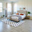 Honeybloom Kane Beige Tufted Queen Headboard