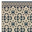 Tia Blue Utility Outdoor Accent Rug, 27x45