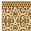 Tia Gold Utility Outdoor Accent Rug, 27x45