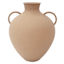 Orange Decorative Antique Vase, 15.5"