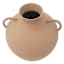 Orange Decorative Antique Vase, 15.5"
