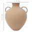 Orange Decorative Antique Vase, 15.5"