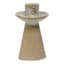Brown Glaze Taper Candle Holder, 5.5"