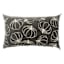 Embroidered Pumpkin Oblong Throw Pillow with Tassels, 14x24