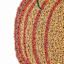 Homespun Harvest Pumpkin Trio Shaped Coir Mat, 18x30